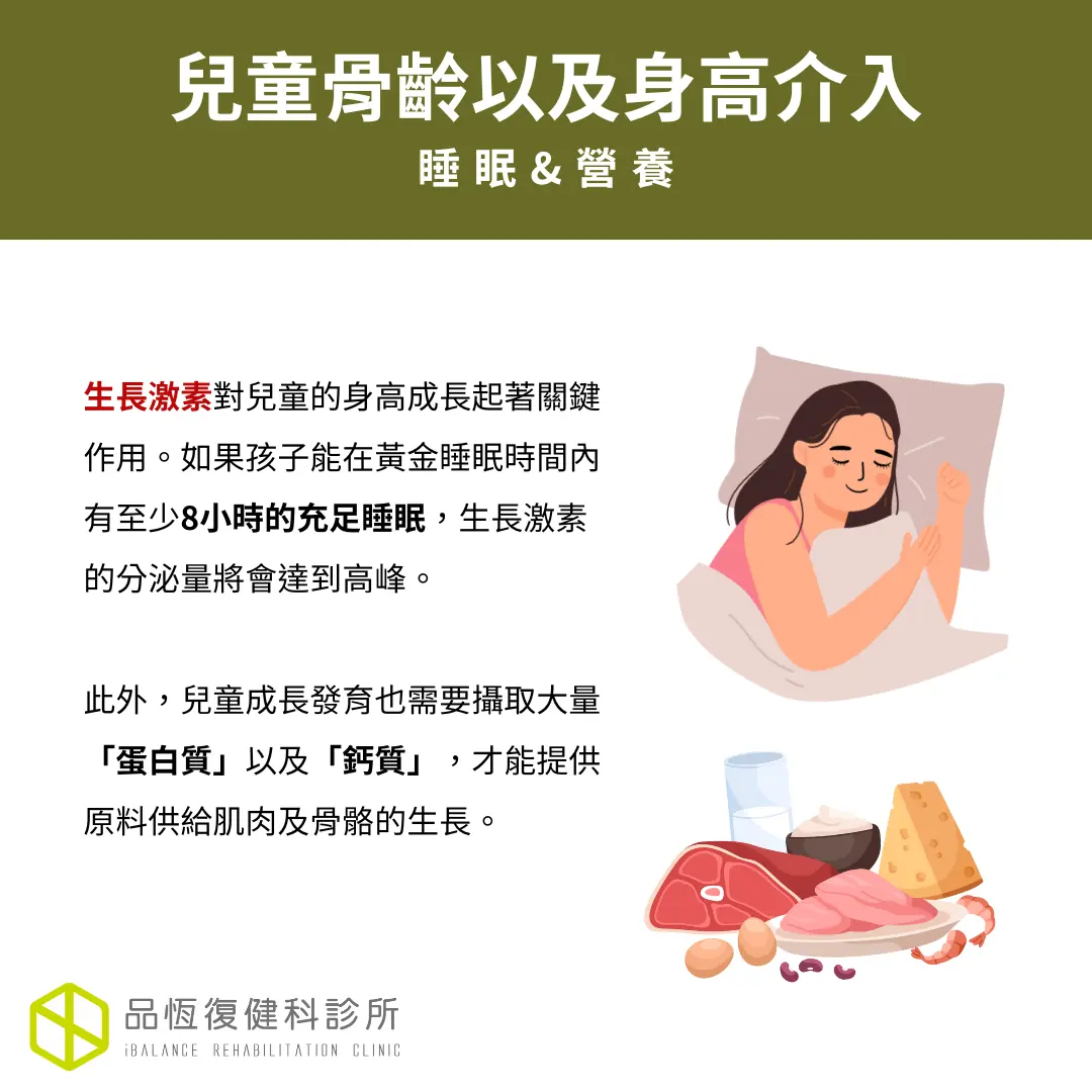 兒童骨齡以及身高介入 兒童骨齡以及身高介入