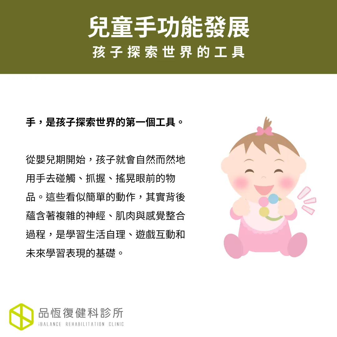 兒童手功能發展 兒童手功能發展