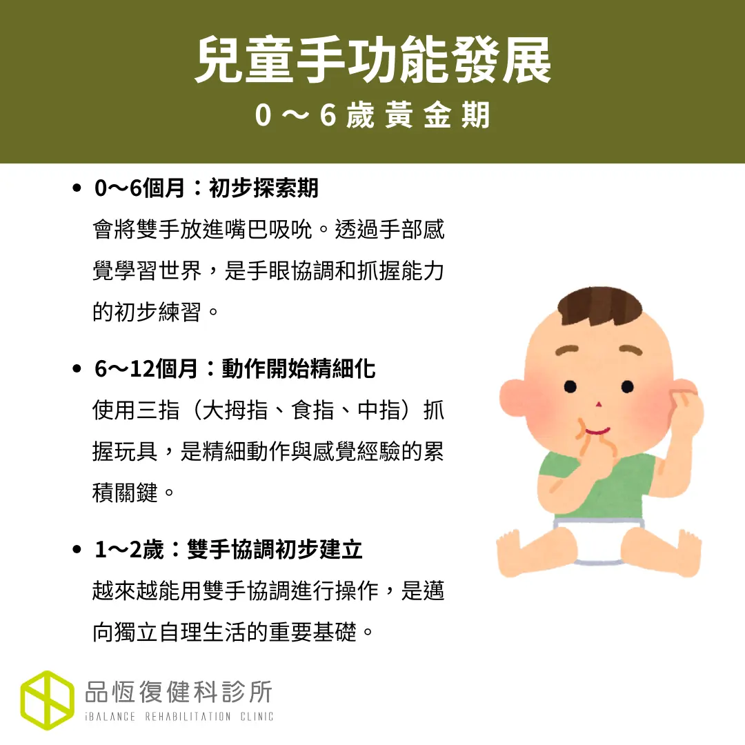 兒童手功能發展 兒童手功能發展