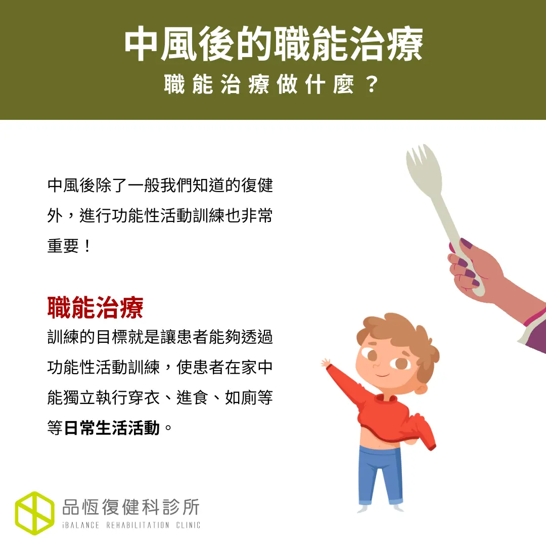 中風後的職能治療 中風後的職能治療