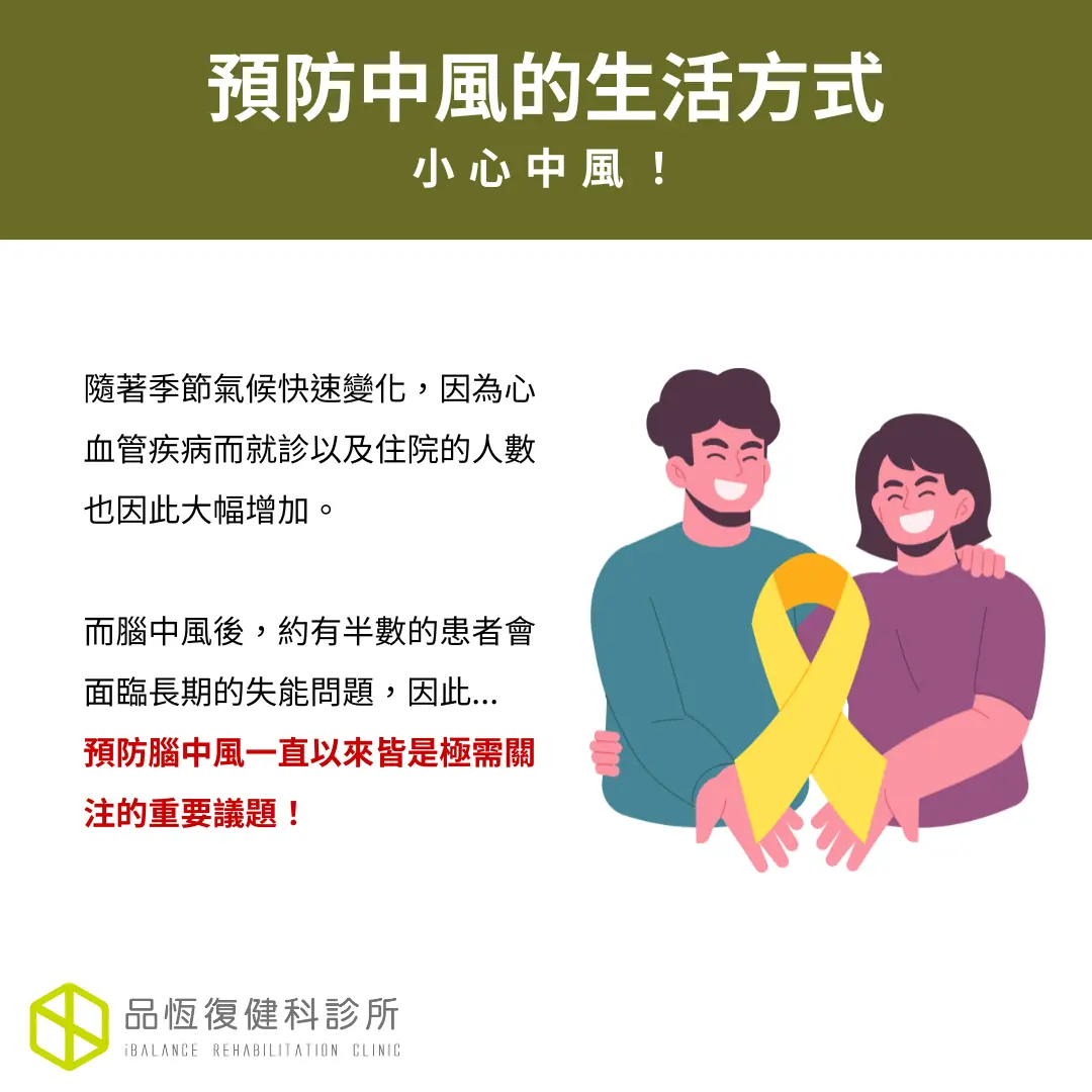 預防中風的生活方式 預防中風的生活方式