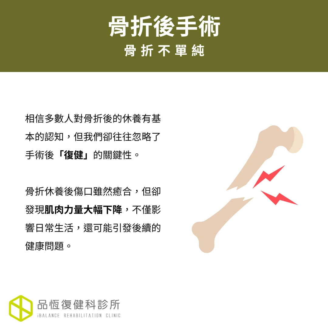骨折後復建 骨折後復建
