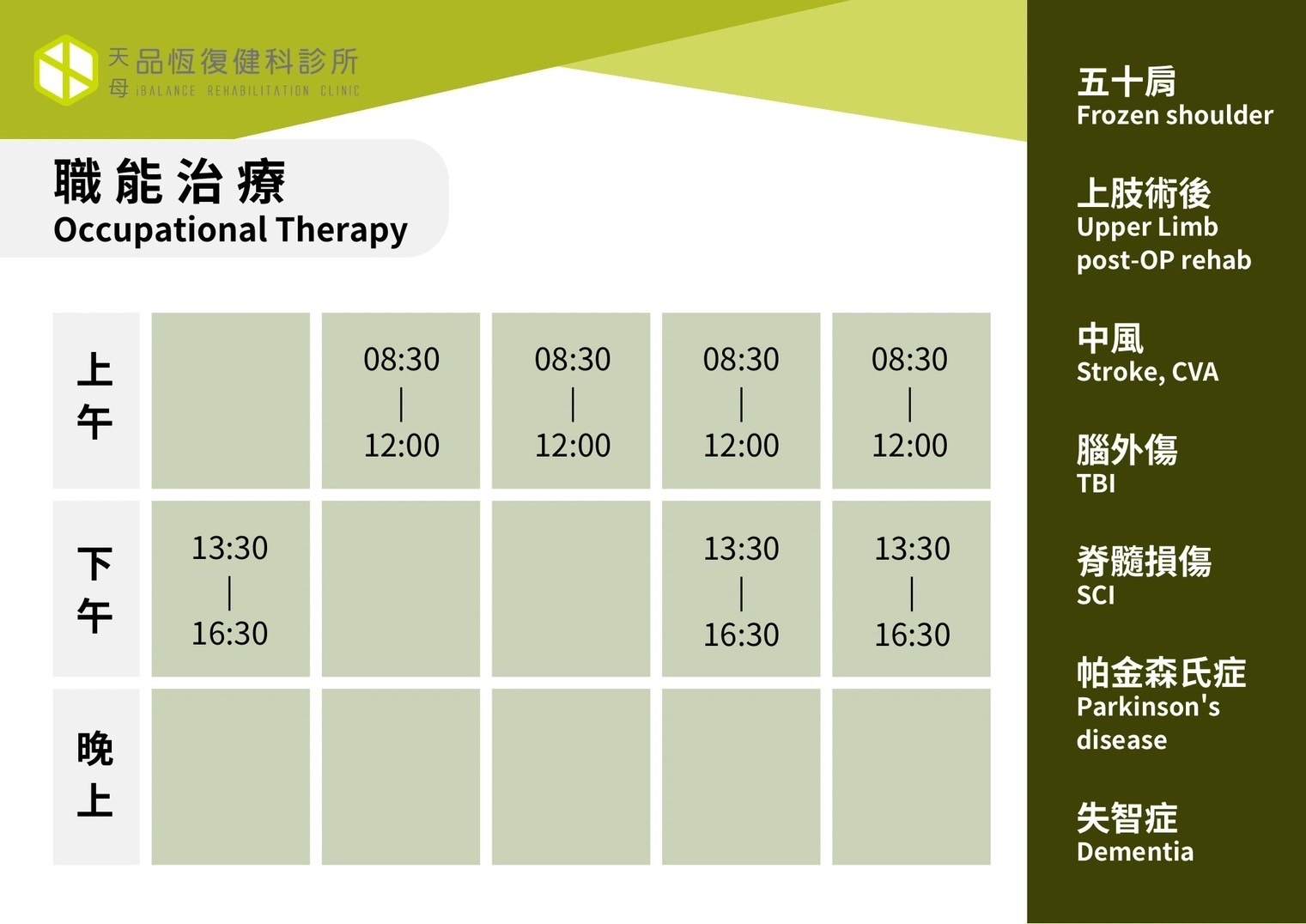 最新門診時間