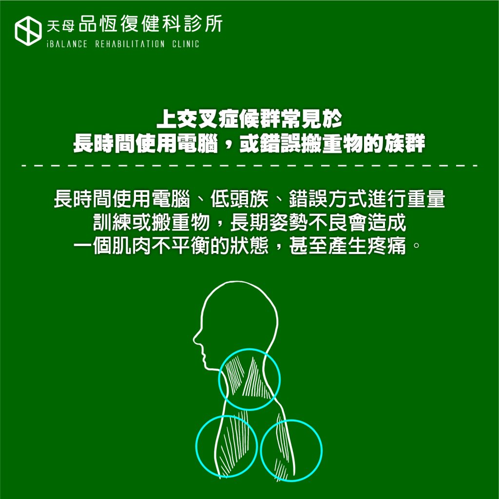 上交叉症候群(電腦族及搬重族注意!) 上交叉症候群(電腦族及搬重族注意!)