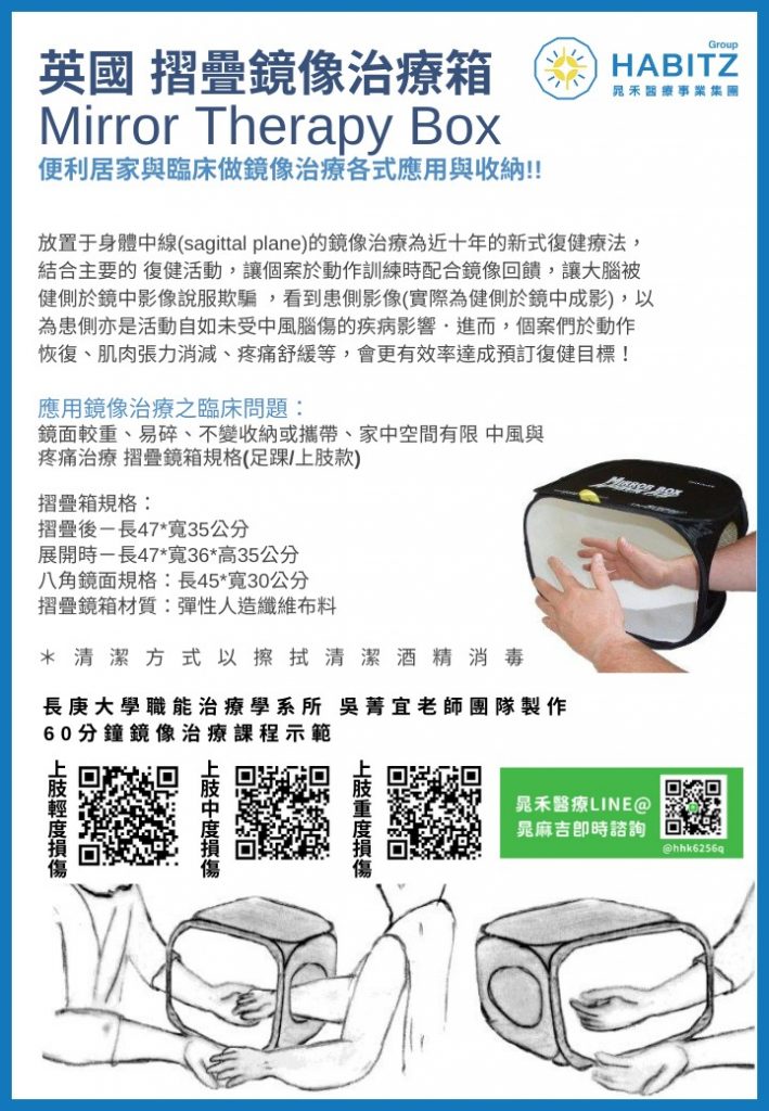 成人職能治療 – 利用鏡子作治療? 成人職能治療 – 利用鏡子作治療?